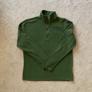 Northface fleece half zip